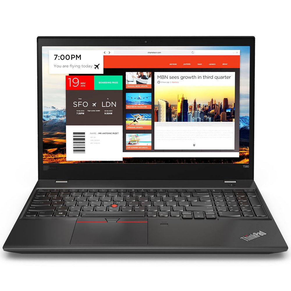 Lenovo Thinkpad T580 i5-8250U 8Go 512Go SSD 15'' W11